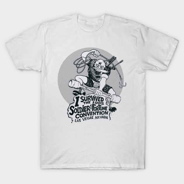 Soldier of Fortune Convention 1985 T-Shirt by DCMiller01